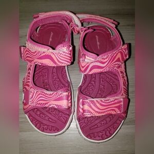 Kids Pink Sandals Eddie Bauer Size 1 Adjustable Straps  Accepting Most Offers